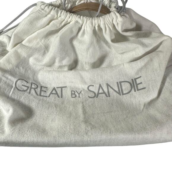 Great by Sandie Tan Leather Satchel Bag – Convertible Crossbody Parisian Chic - Picture 15 of 15